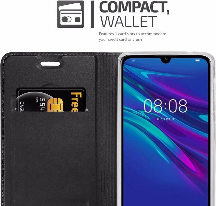 Actual product image Cadorabo Book Classy Style Cover (Huawei Y6 (2019))