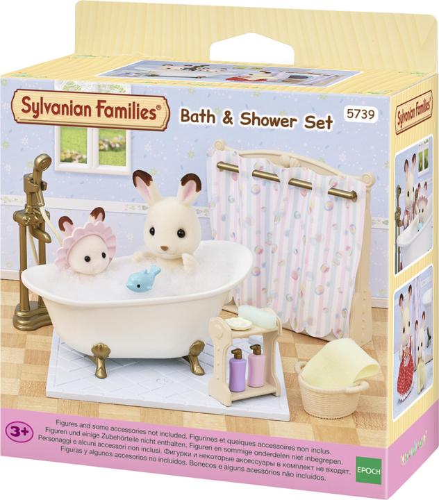 Actual product image Sylvanian Families Bath and shower set
