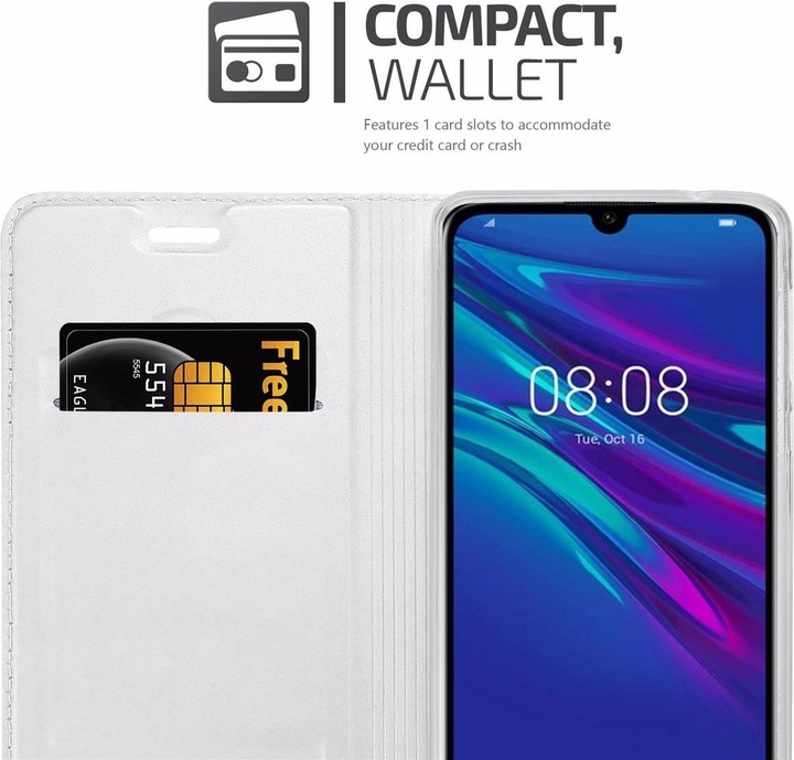 Produktbild Cadorabo Book Classy Style Cover (Huawei Y6 (2019))