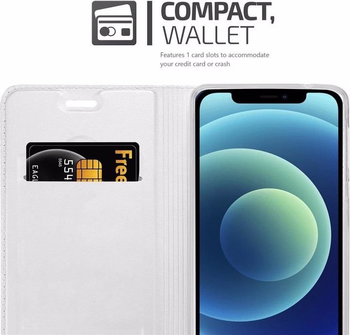 Produktbild Cadorabo Book Classy Style Cover (Apple iPhone 12 mini)