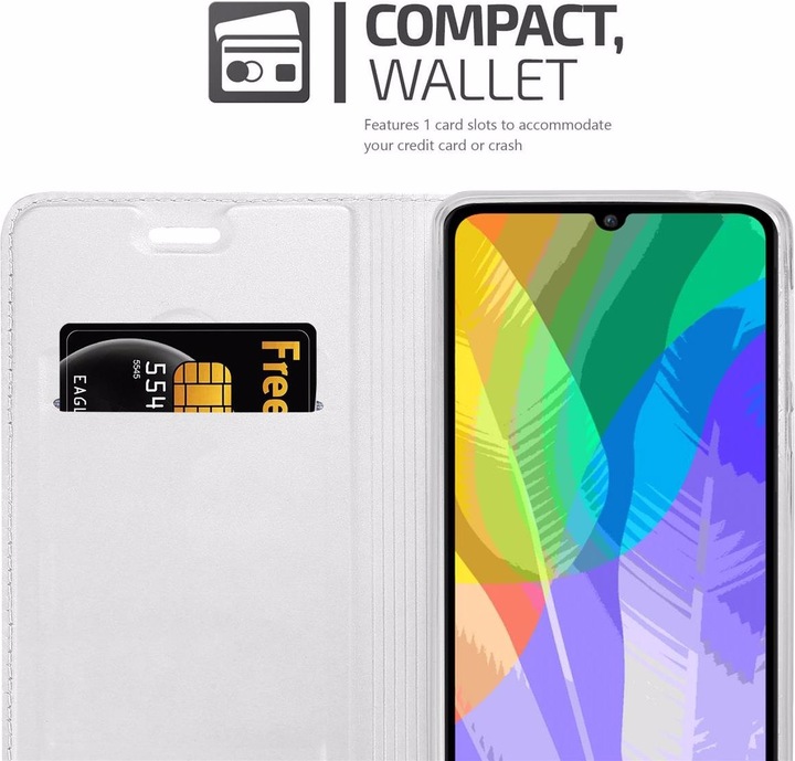 Actual product image Cadorabo Book Classy Style Cover (Huawei Y6p)