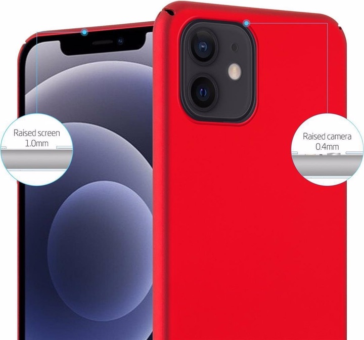 Produktbild Cadorabo Hard Cover Matt Metall Cover (Apple iPhone 12 mini)
