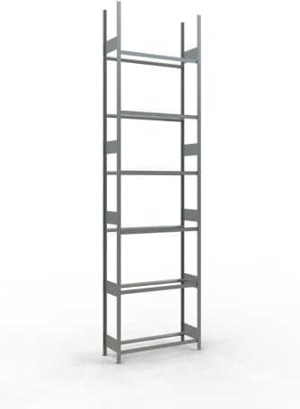 Actual product image Schulte Lagertechnik Wheels basic rack MULTIplus150