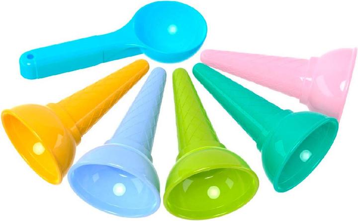 Technok Set de sable glace 6 pcs. 11cm