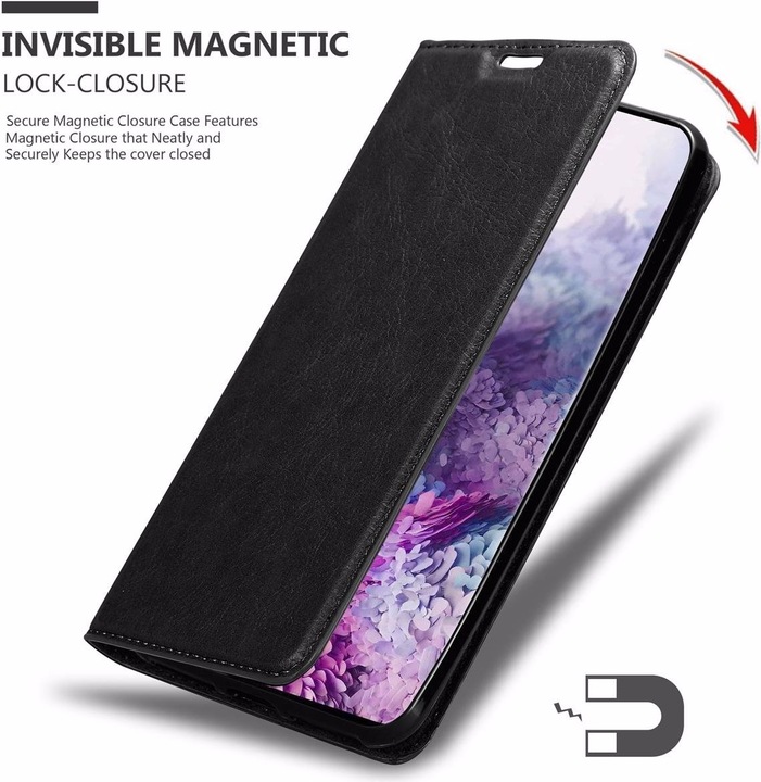 Actual product image Cadorabo Book Invisible Magnet Cover (Samsung Galaxy S20+)