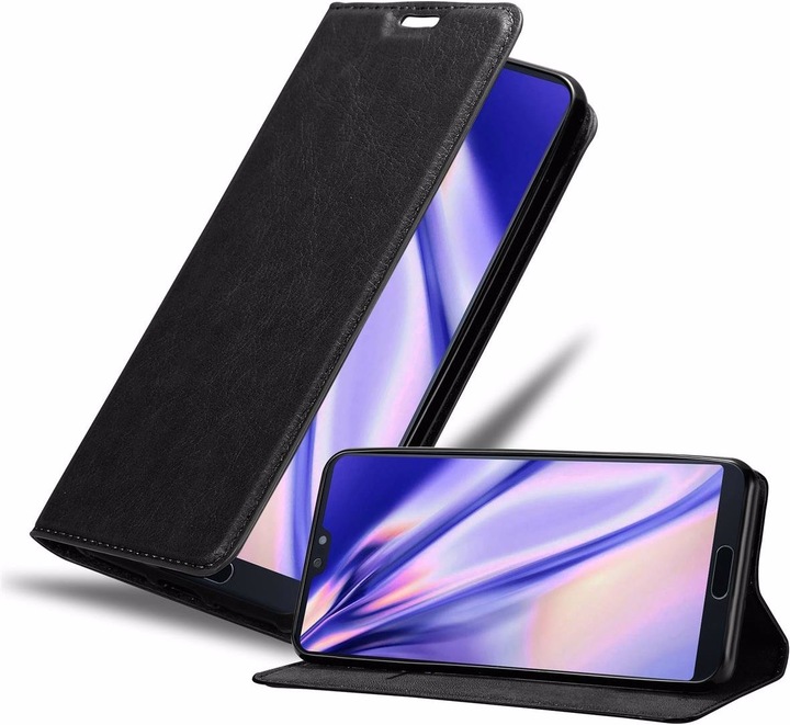 Actual product image Cadorabo Book Invisible Magnet Cover (Huawei P20 Pro)