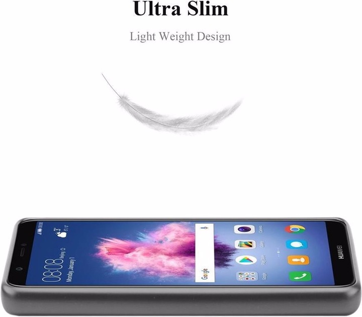 Produktbild Cadorabo TPU Matt Metallic Cover (Huawei Enjoy 7S, Huawei P Smart (2018))