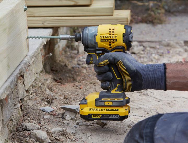 Actual product image Stanley ST IMPACT ATSUKTUVAS V20 190Nm 2x2.0Ah SFMCF820D2