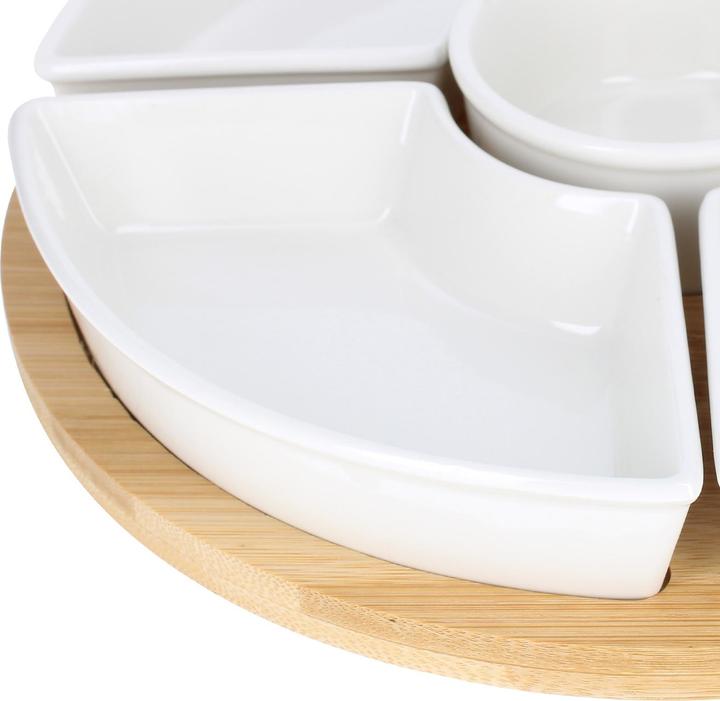 Produktbild Cheffinger 4er Set Schalen Bambusboden Snack