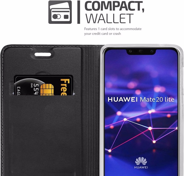 Produktbild Cadorabo Book Classy Style Cover (Huawei Mate 20 Lite)