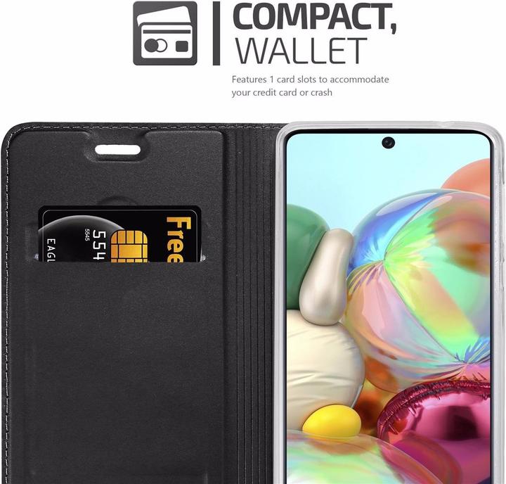 Actual product image Cadorabo Book Classy Style Cover (Samsung Galaxy A71 5G)