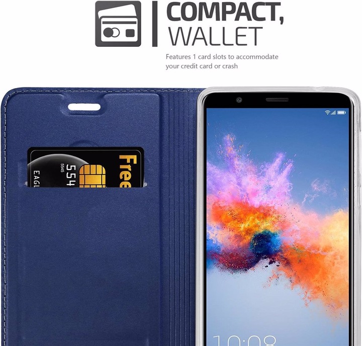 Actual product image Cadorabo Book Classy Style Cover (Honor 7X)