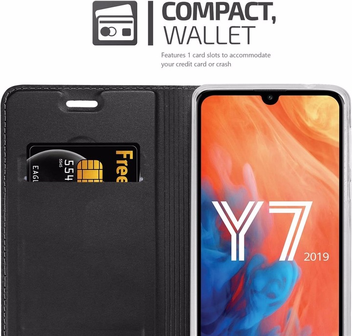 Produktbild Cadorabo Book Classy Style Cover (Huawei Y7 (2019), Huawei Y7 Prime (2019))