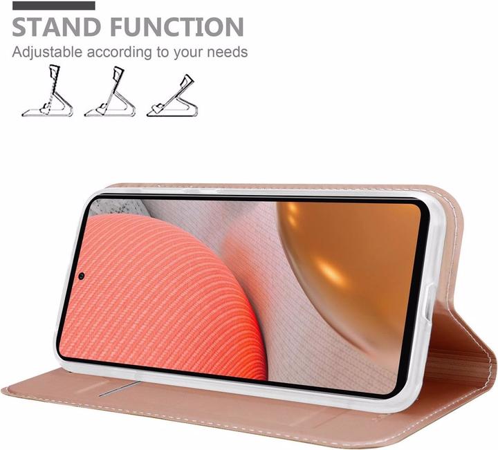 Actual product image Cadorabo Book Classy Style Cover (Samsung Galaxy A72)