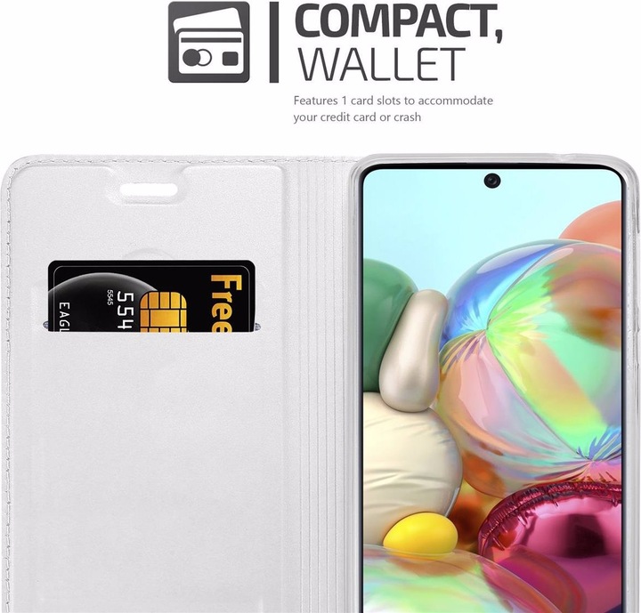 Actual product image Cadorabo Book Classy Style Cover (Samsung Galaxy A71 5G)