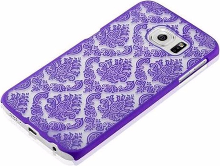 Actual product image Cadorabo Hard Cover Mandala Cover (Samsung Galaxy S6 Edge)