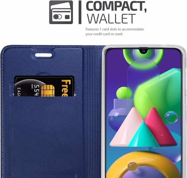 Actual product image Cadorabo Book Classy Style Cover (Samsung Galaxy M31)