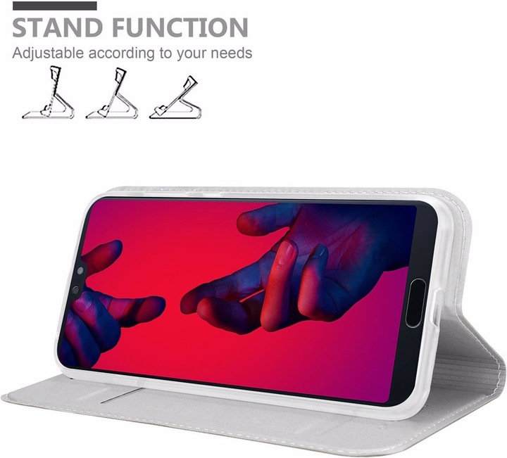 Actual product image Cadorabo Book Classy Style Cover (Huawei P20 Pro)