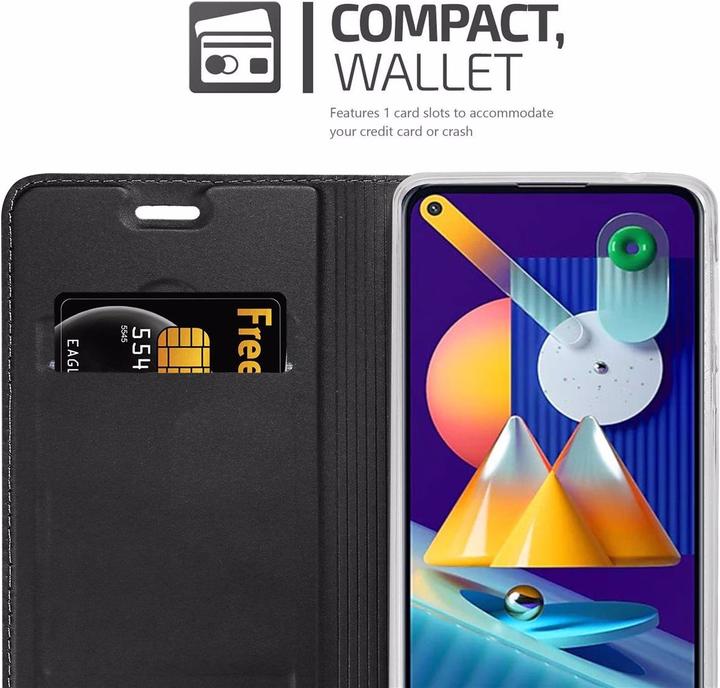 Actual product image Cadorabo Book Classy Style Cover (Samsung Galaxy M11, Samsung Galaxy A11)