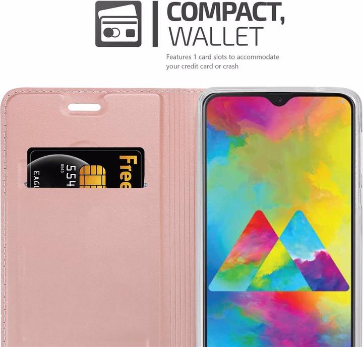 Actual product image Cadorabo Book Classy Style Cover (Samsung Galaxy M30s, Samsung Galaxy M21)