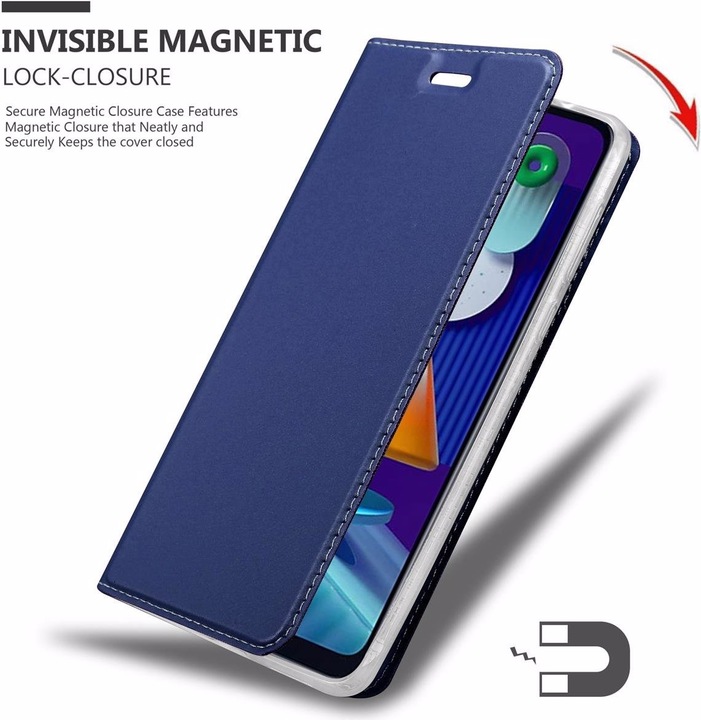 Actual product image Cadorabo Book Classy Style Cover (Samsung Galaxy A11, Samsung Galaxy M11)