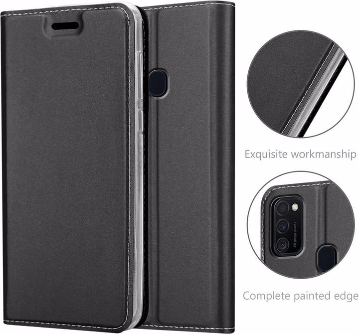 Actual product image Cadorabo Book Classy Style Cover (Samsung Galaxy M30s, Samsung Galaxy M21)