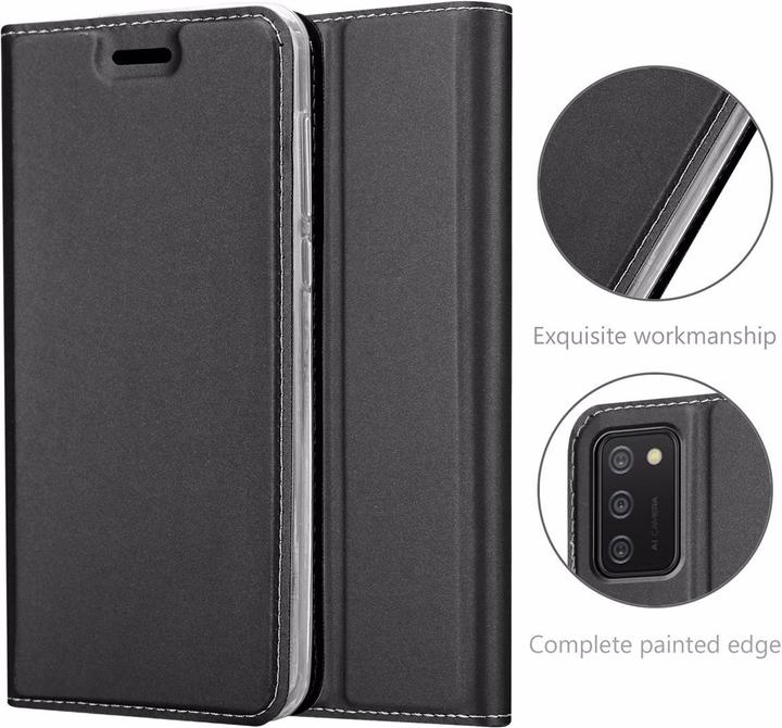 Actual product image Cadorabo Book Classy Style Cover (Samsung Galaxy A02s)