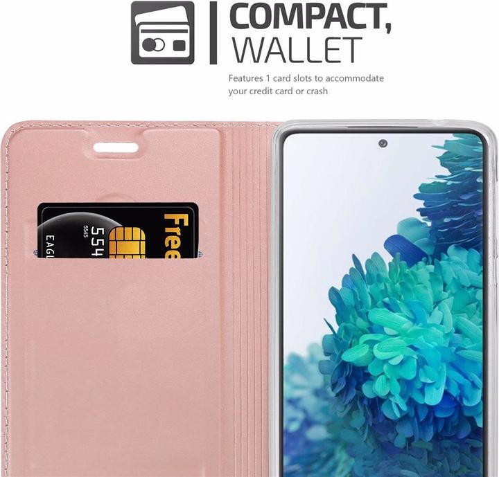 Actual product image Cadorabo Book Classy Style Cover (Samsung Galaxy S20 FE)
