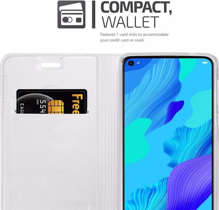 Productafbeelding Cadorabo Boek Classy Style Cover (TCL 20S, Huawei Nova 5T, LG K20)
