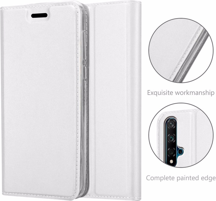 Productafbeelding Cadorabo Boek Classy Style Cover (TCL 20S, Huawei Nova 5T, LG K20)