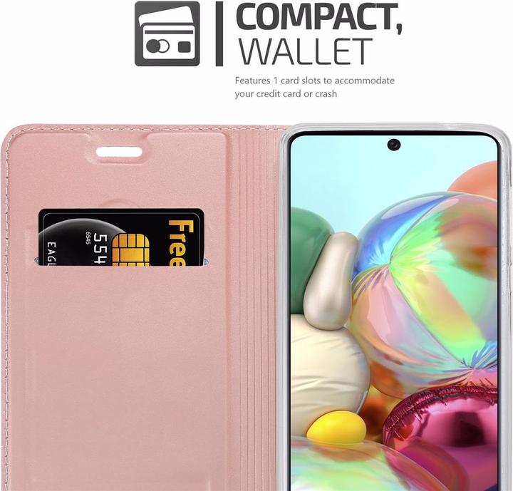 Actual product image Cadorabo Book Classy Style Cover (Samsung Galaxy A71 5G)