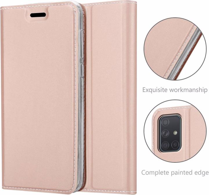Actual product image Cadorabo Book Classy Style Cover (Samsung Galaxy A71 5G)