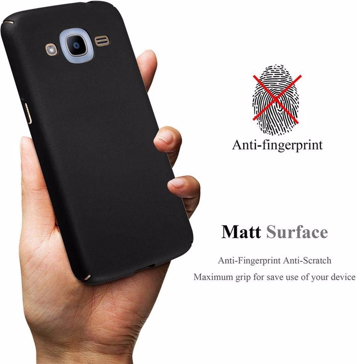 Actual product image Cadorabo Hard Cover Matt Metal Cover (Samsung Galaxy J2 2016)