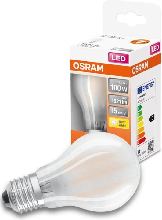 Produktbild Osram Led Retrofit Classic A (E27, 11 W, 1521 lm, 1 x, D)