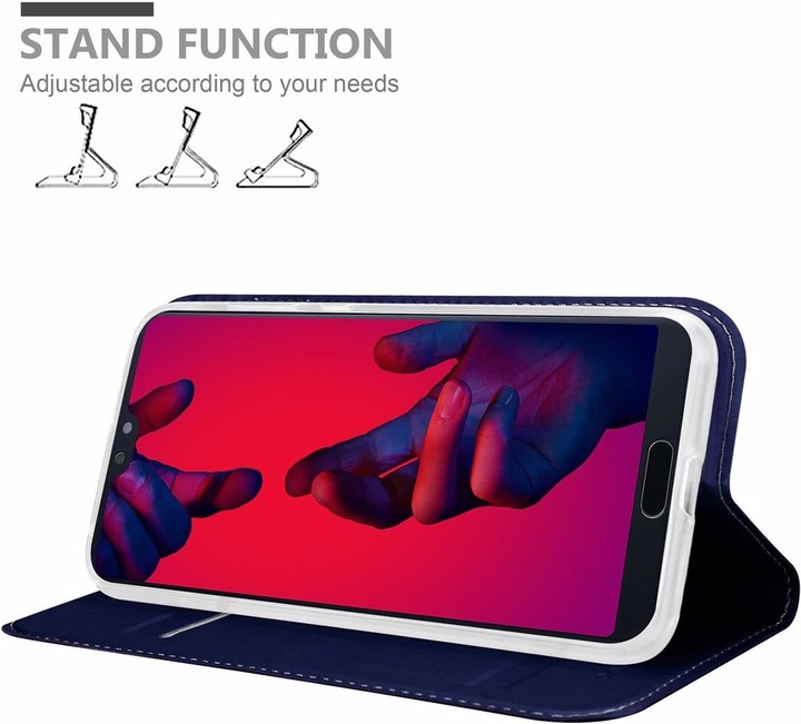Actual product image Cadorabo Book Classy Style Cover (Huawei P20 Pro, Huawei P20 Plus)