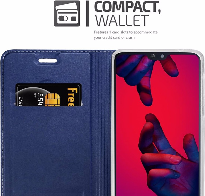 Actual product image Cadorabo Book Classy Style Cover (Huawei P20 Pro, Huawei P20 Plus)