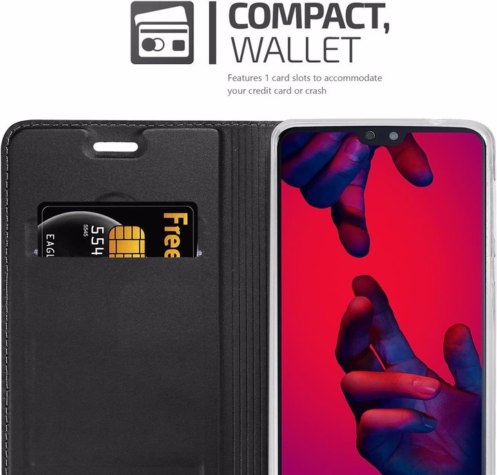 Actual product image Cadorabo Book Classy Style Cover (Huawei P20 Pro, Huawei P20 Plus)