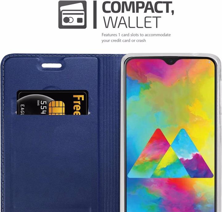 Produktbild Cadorabo Book Classy Style Cover (Samsung Galaxy M30s, Samsung Galaxy M21)