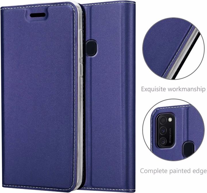 Produktbild Cadorabo Book Classy Style Cover (Samsung Galaxy M30s, Samsung Galaxy M21)