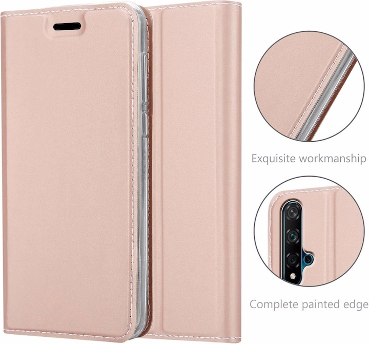 Actual product image Cadorabo Book Classy Style Cover (TCL 20S, Huawei Nova 5T, K20)
