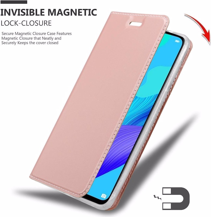 Actual product image Cadorabo Book Classy Style Cover (TCL 20S, Huawei Nova 5T, K20)