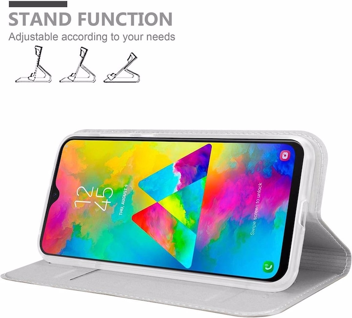 Actual product image Cadorabo Book Classy Style Cover (Samsung Galaxy M20)
