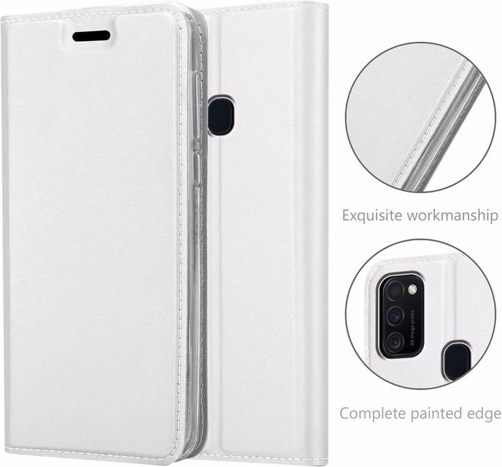 Actual product image Cadorabo Book Classy Style Cover (Samsung Galaxy M21)