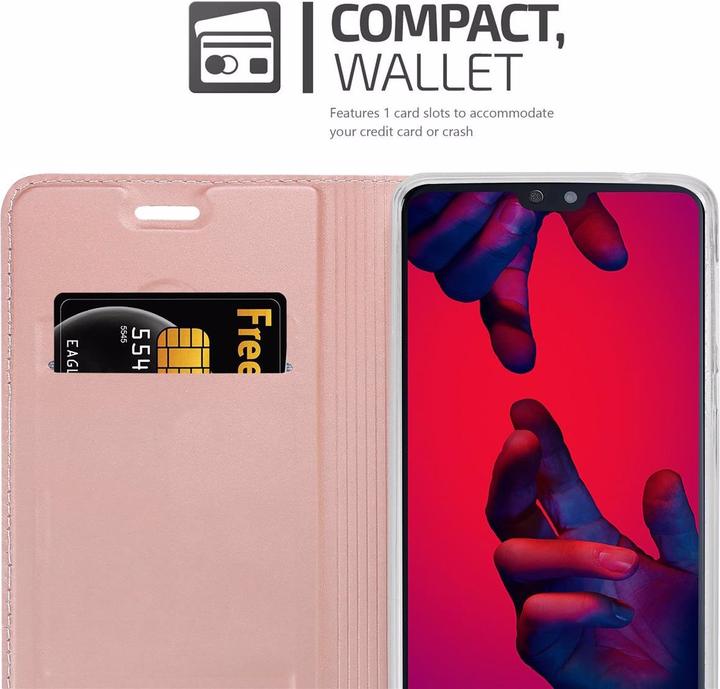 Actual product image Cadorabo Book Classy Style Cover (Huawei P20 Pro)