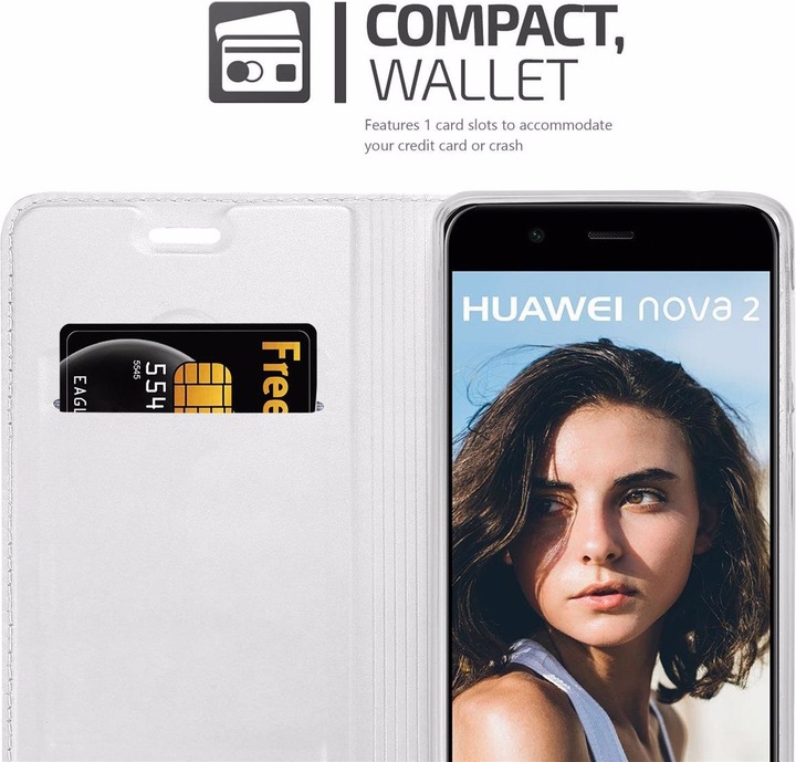Actual product image Cadorabo Book Classy Style Cover (Nova 2)