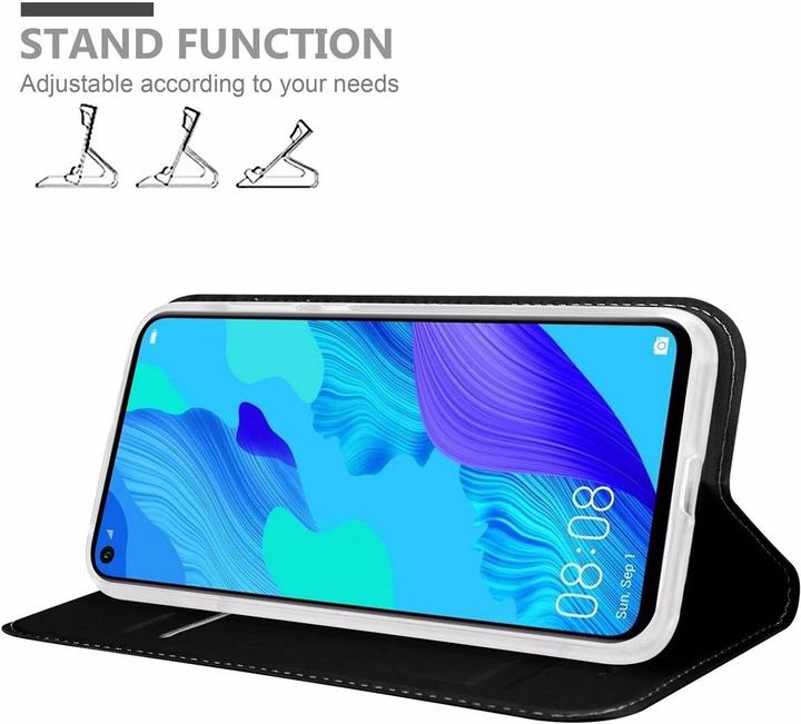 Actual product image Cadorabo Book Classy Style Cover (K20, Huawei Nova 5T, TCL 20S)