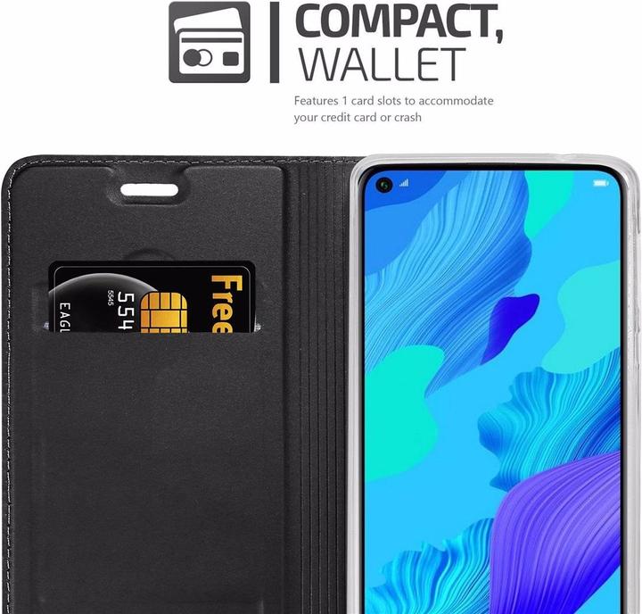 Actual product image Cadorabo Book Classy Style Cover (K20, Huawei Nova 5T, TCL 20S)