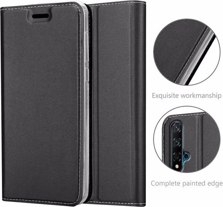 Actual product image Cadorabo Book Classy Style Cover (K20, Huawei Nova 5T, TCL 20S)