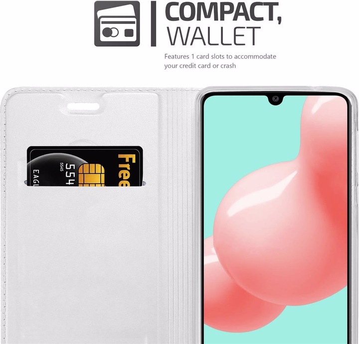 Actual product image Cadorabo Book Classy Style Cover (Samsung Galaxy A41)