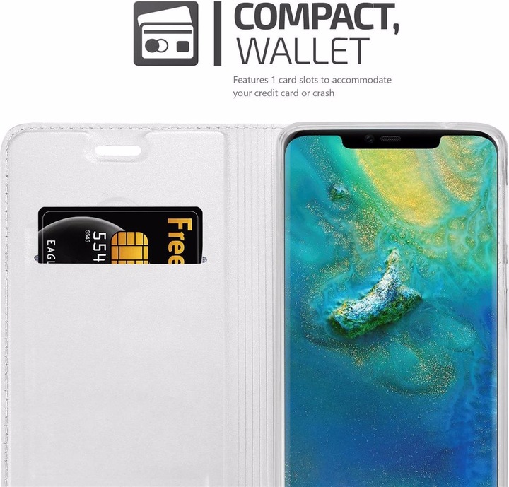 Actual product image Cadorabo Book Classy Style Cover (Mate 20 Pro)